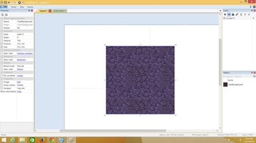 background to cover the whole layout